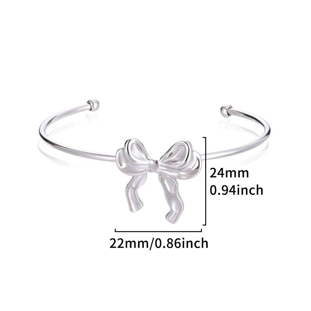 Classic Bump Pattern Open Cuff Bracelet – Gold Stainless Steel Bangle for Women Elegant Hand Jewelry Gift Accessory