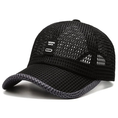 Summer Baseball Cap - UV Protection Breathable Mesh Hat for Hiking, Fishing & Outdoor Activities
