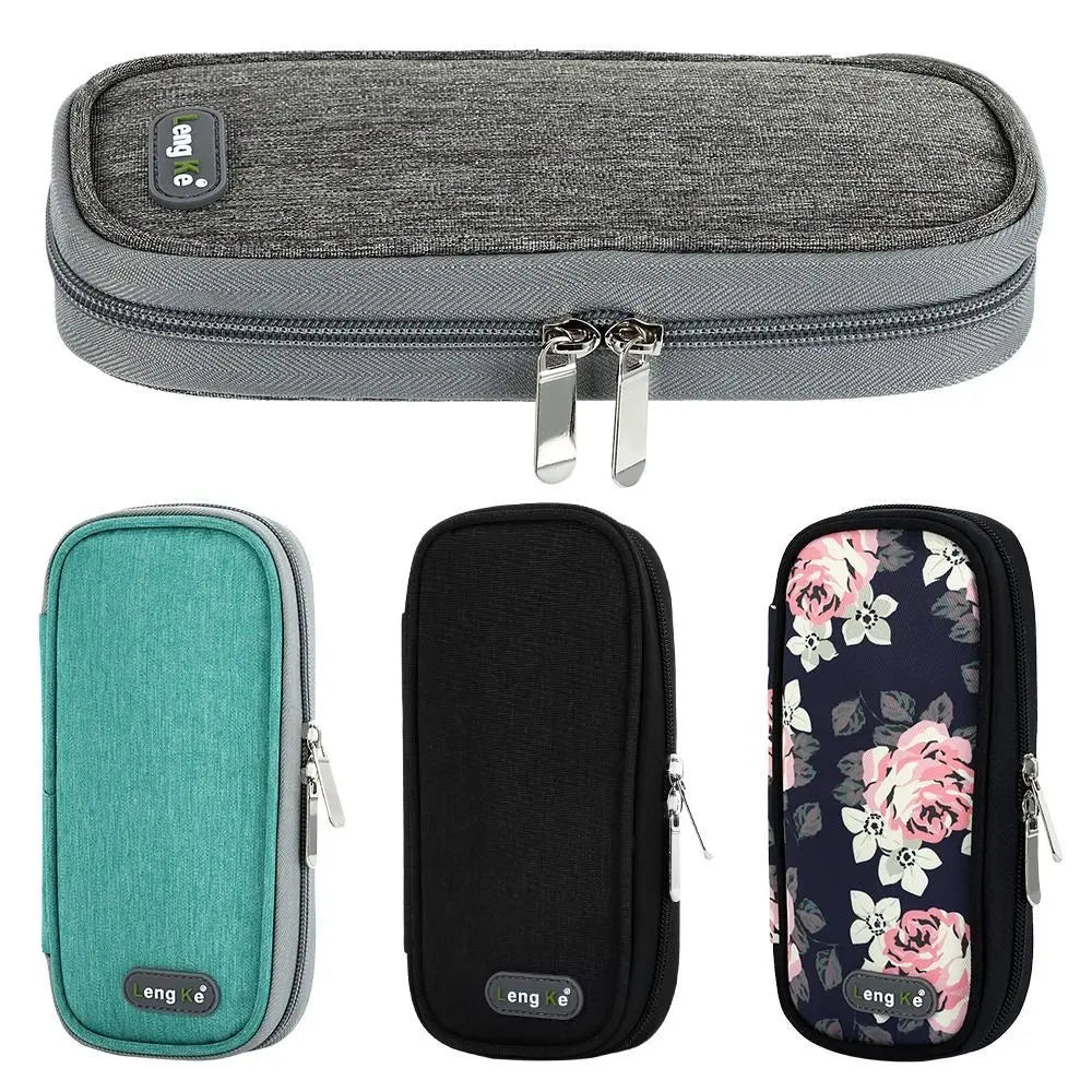 Oxford Cloth Insulin Cooling Bag - Portable Cold Storage Medicine Cooler for Diabetes, Travel-Friendly Drug Freezer