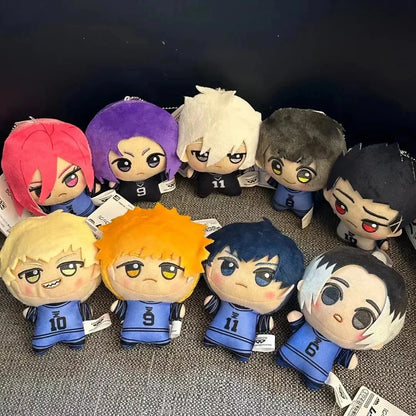 10cm Blue Lock Plush Keychain – Nagi, Seishiro, Chigiri, Hyoma, Gagamaru & Gin Soft Bag Pendant Toy Gift