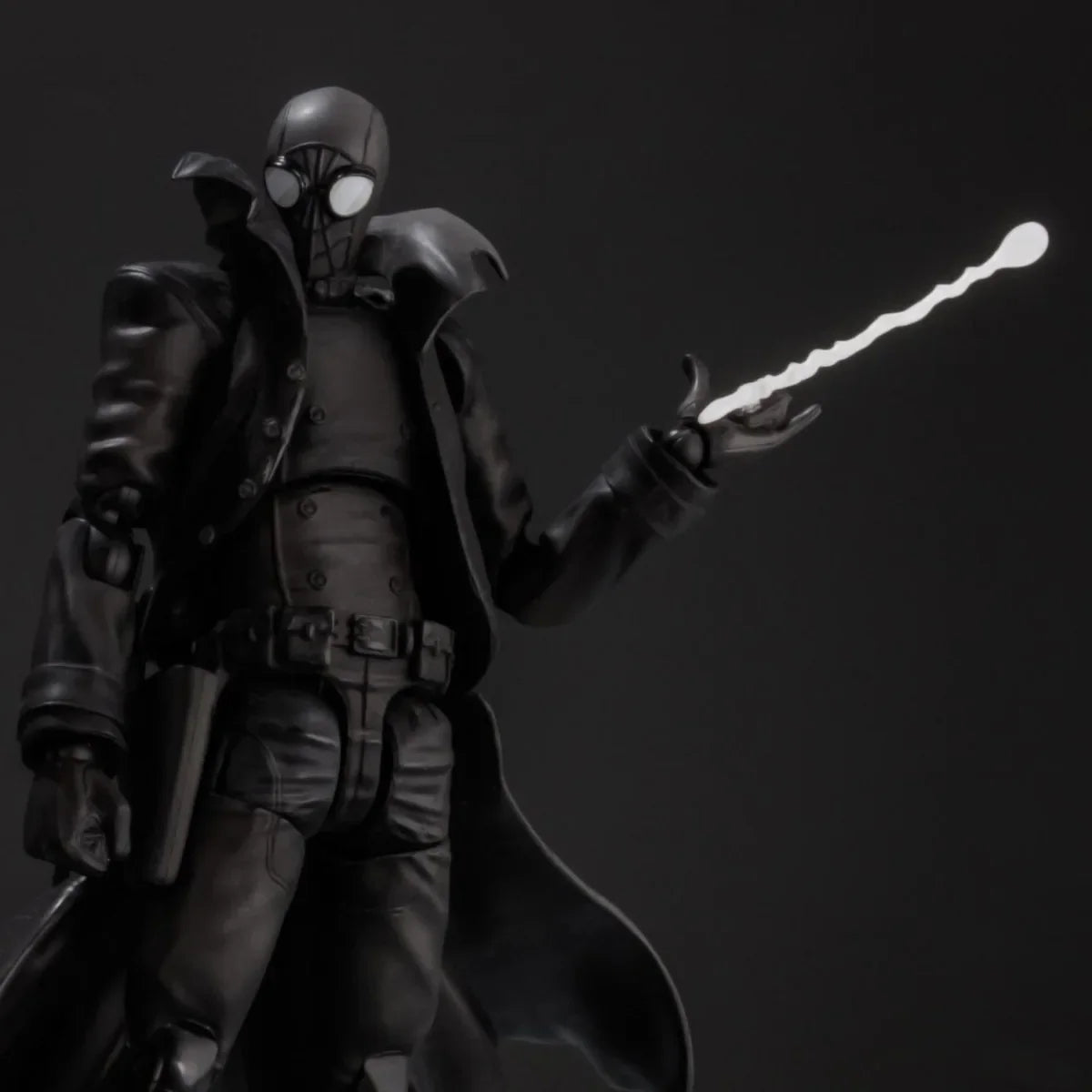 Spider-Man Noir Marvel Legends SHF Action Figure – Peter Parker Ultimate Black Spider-Man Earth-90214, Kids Gift Toy