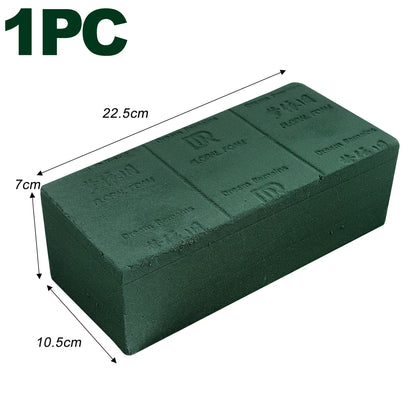 Floral Foam Blocks for Flower Arrangements – Wet Foam for Fresh & Artificial Flowers, Wedding & Party Decoration (1–6 Pack)
