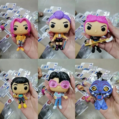 K-Pop Demon Hunters Blind Box Anime Figures – Rumi, Zoey, Mira, Saja Boys Vinyl Action Toys, Perfect Fan Gifts