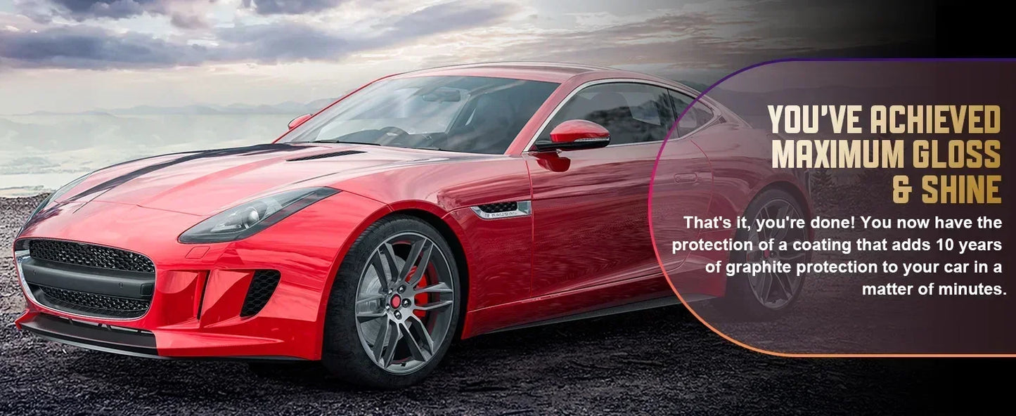 Graphene Ceramic Coating 20H/12H — Self-Healing UV Protection Car Detailing Coating for Long-Lasting Shine