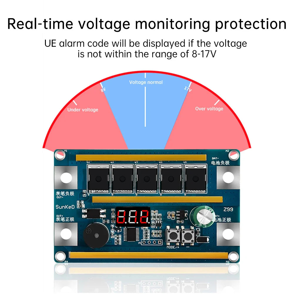 12V Spot Welder for 18650 Lithium Batteries – Portable PCB Circuit Board Soldering Machine DIY Kit