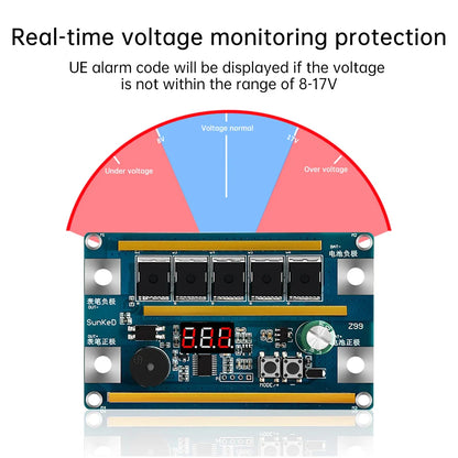 12V Spot Welder for 18650 Lithium Batteries – Portable PCB Circuit Board Soldering Machine DIY Kit