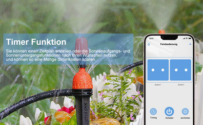 EU WiFi Smart Outdoor Power Socket — Waterproof IP44, Remote Control, Alexa & Google Assistant Compatible