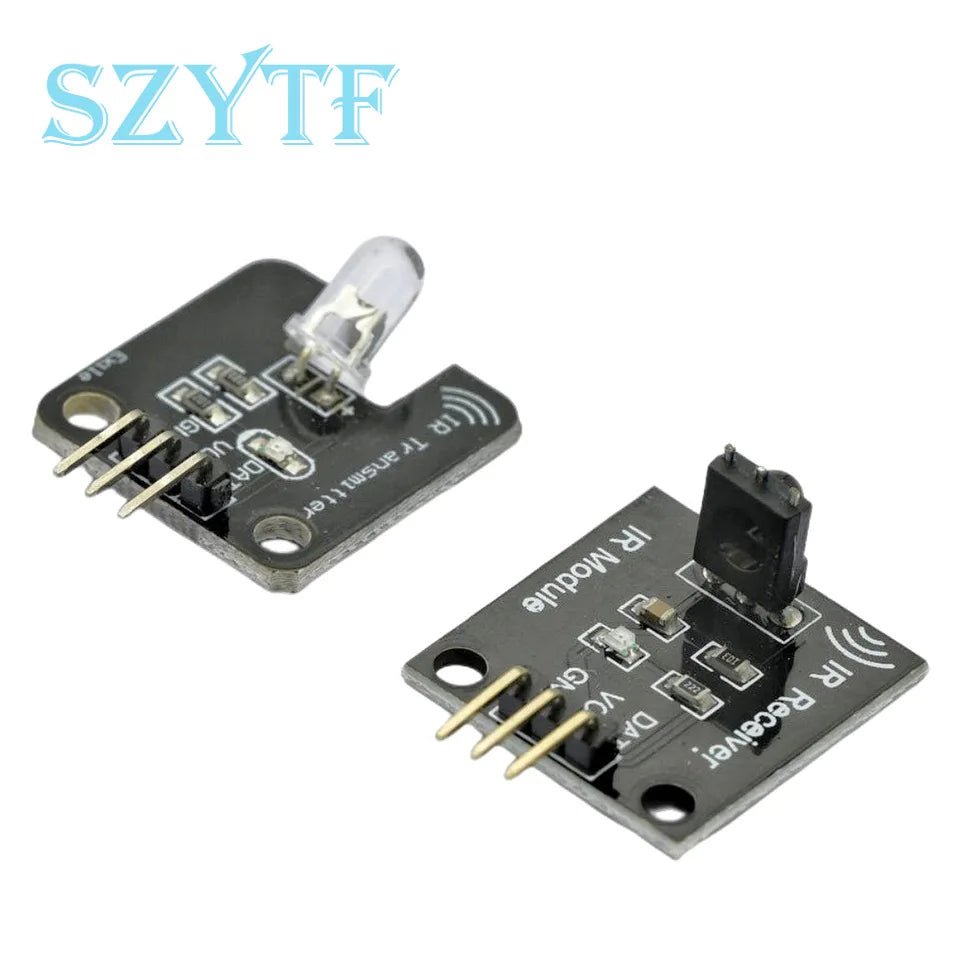 IR Infrared Transmitter Receiver Module - 38kHz Digital IR Sensor for Arduino Electronic Building Projects