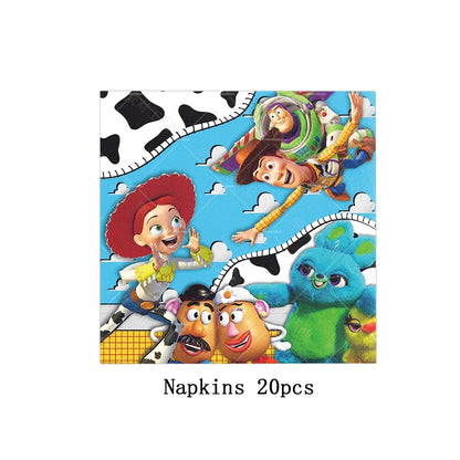 Disney Buzz Lightyear Foil Balloon – Toy Story Latex Party Decoration & Cake Topper for Kids