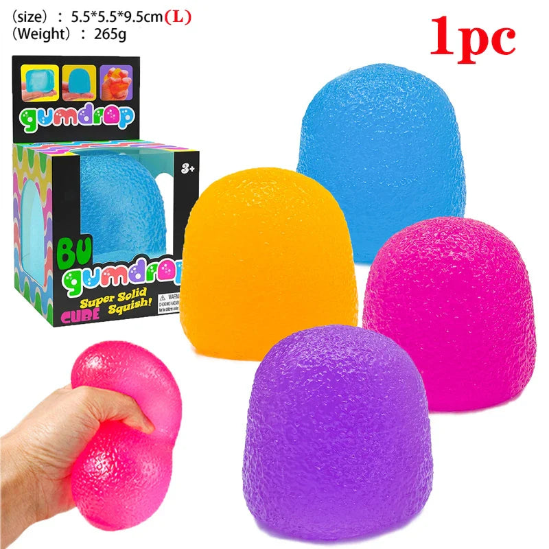 Mini Candy Pinching Stress Relief Toy – Soft, Skin-Friendly & Durable Maltose Fidget Tool, Perfect Party Favors