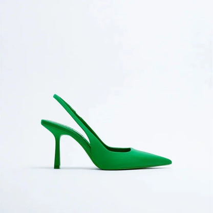 2024 New Autumn Women's Pumps – Pointed Toe High Heels, Shallow Sandals, Fashion Zapatos Mujer Shoes