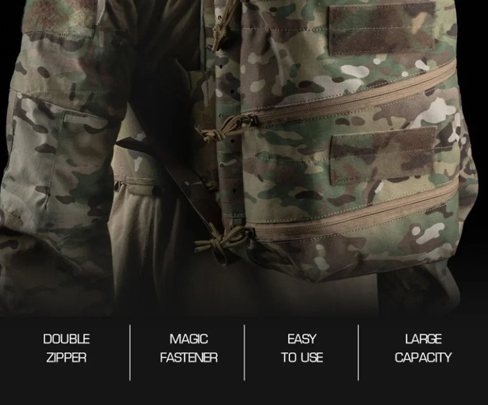 Tactical DELTA SS-Style Backpack – High-Capacity Assault, Medical & Survival Bag for Outdoor, Hunting & Camping