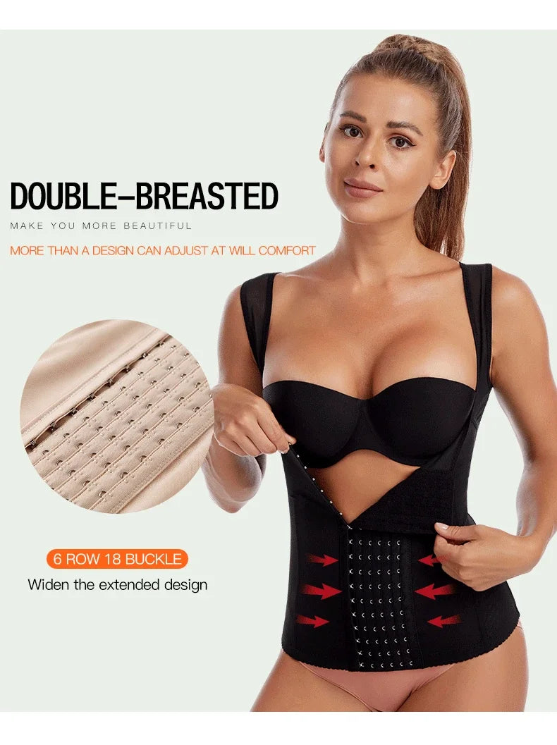 Waist Corset Postpartum Shapewear – Slimming Tummy Trainer, Flat Belly Waist Trainer & Body Shaper for Women