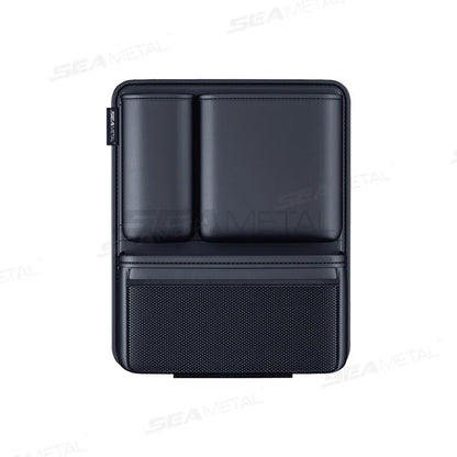 BLALION Car Trunk Leatherette Storage Bag – Detachable High-Capacity Seat Back Pocket Organizer for Jeeps, SUVs & Vans