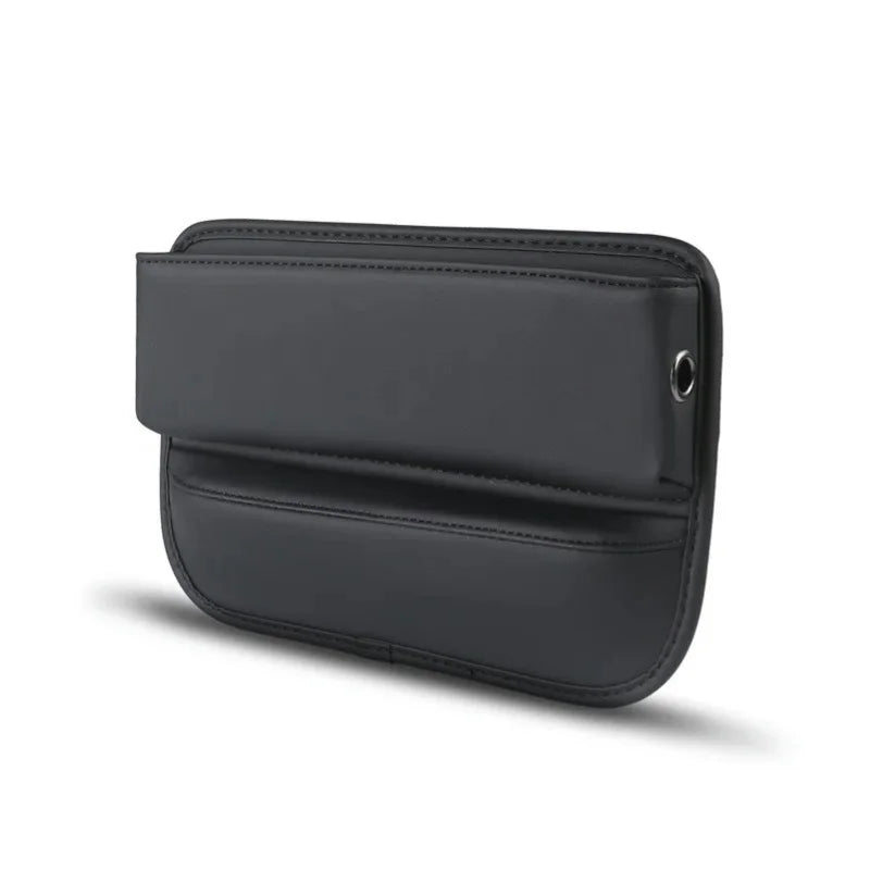 Universal Car Seat Gap Organizer Box – Multifunction Leather Storage Pocket with Cup Holder for Phone, Wallet, Keys & Cards
