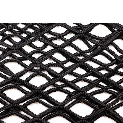 Car Interior Trunk Seat Back Elastic Mesh Net – Storage Bag Pocket Holder for Organizing | Car Accessories Pocket Cage Grid