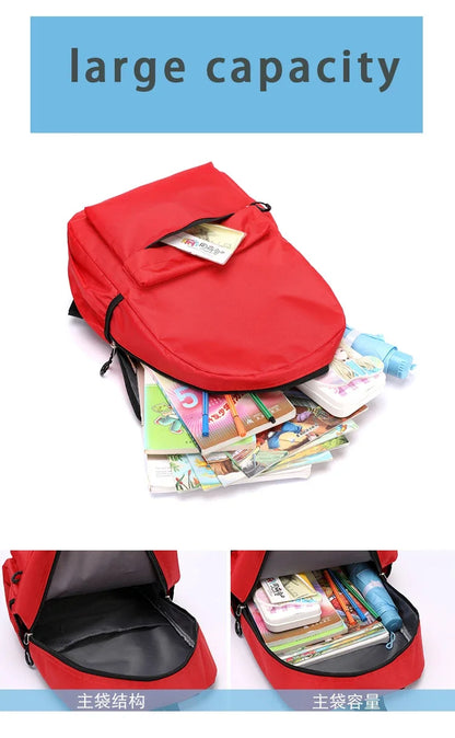 New Dog Man Kids Backpack — Large-Capacity Cartoon Schoolbag for Boys, Children’s School Supplies & Gifts