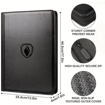 1024-Pocket Trading Card Binder — Premium 16-Pocket Card Holder Album for YuGiOh, MTG & TCG Cards