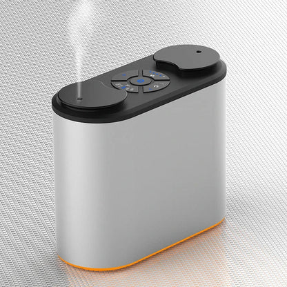Waterless Aroma Diffuser – USB Aluminum Essential Oil Nebulizer, Aromatherapy Humidifier for Home & Hotel Use