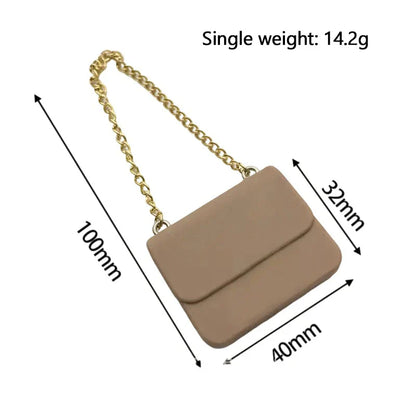 1:12 Dollhouse Miniature Shoulder & Crossbody Bags – Decorative Toy Accessories for Dollhouse Collectors