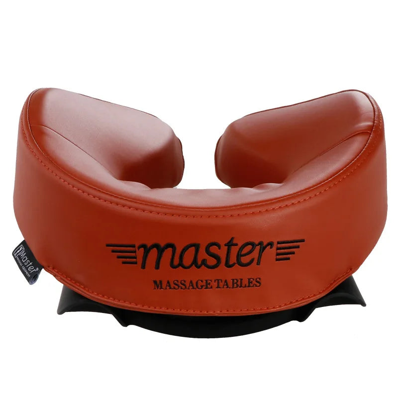 Massage Bed Beauty Pillow - U-Shaped Face, Head & Neck Support Cushion for Massage Tables