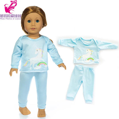18-Inch Girl Doll Winter Coat — 43cm Baby Doll Jacket Outfit for Dressing