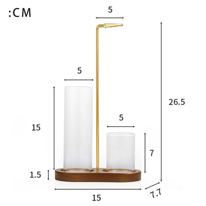 Incense Stick Holder with Ash Catcher — 2-in-1 Organizer and Anti-Flying Ash Burner