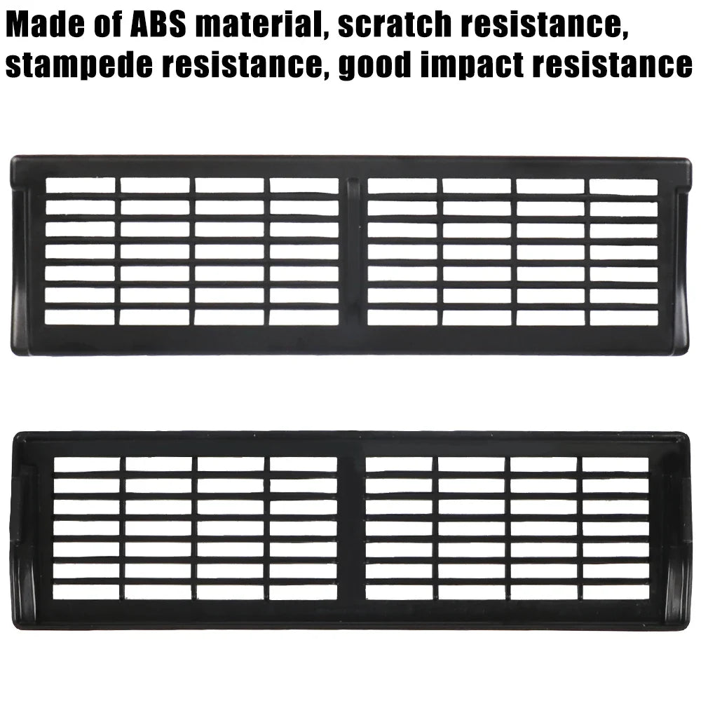 Tesla Model Y Air Outlet Covers - 2pcs Under Seat Vent Dustproof Protection Covers for Car Decoration