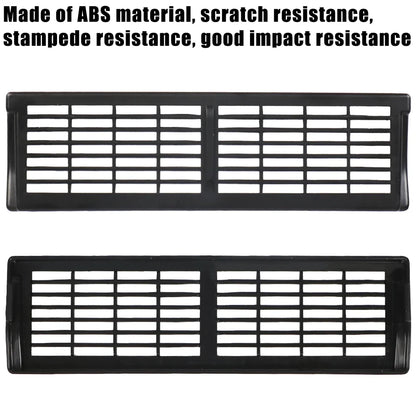 Tesla Model Y Air Outlet Covers - 2pcs Under Seat Vent Dustproof Protection Covers for Car Decoration