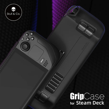Skull & Co. GripCase SD Protective Cover for Steam Deck – Standable Shell Case with Grip