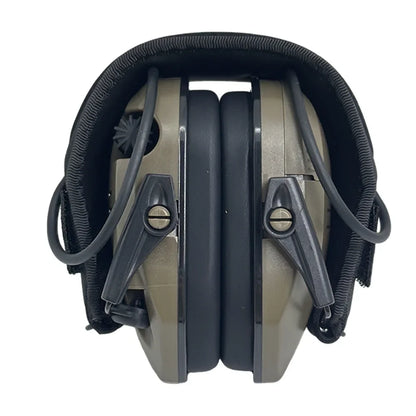 Earmuffs Active Noise-Reduction Headphones — Electronic Hearing Protection for Shooting & Hunting with Carry Case
