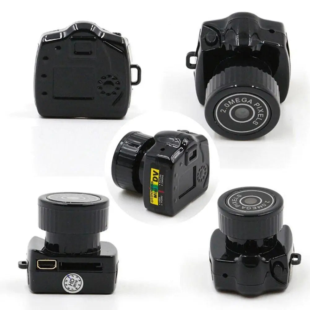 Y2000 Mini Camera — Portable Ultra-Small Audio & Video Recorder, Sport DV DVR Security & Surveillance Camcorder