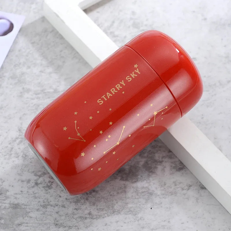 200ml Travel Coffee Mug - Mini Sport Vacuum Stainless Steel Cup, BPA-Free, Leakproof Thermos Water Bottle