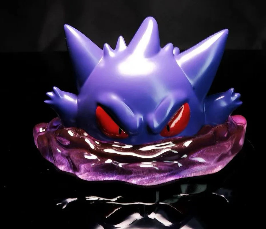 Anime Pokémon Gengar Figure — Cute Ectoplasma Figurine, Refrigerator Magnet, Collectible Toy Gift