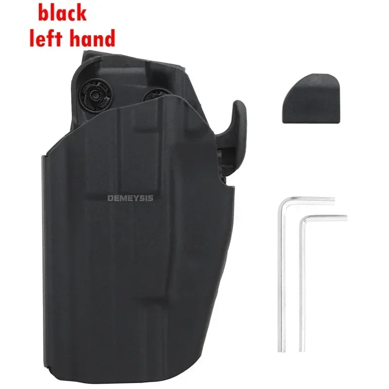 Adjustable Tactical Gun Holster – Lightweight Waist Pistol Carry Case for Right/Left Hand Shooting, Hunting & Outdoor Use