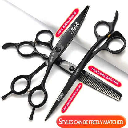 SHARONDS Professional Hairdressing Scissors – 440C Japanese Steel Barber Shears for Salon & Home Use