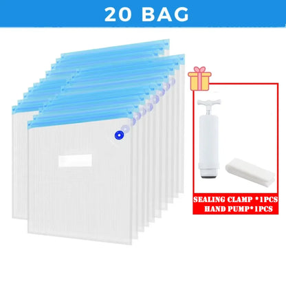 30-Pack Filament Storage Vacuum Bags for 3D Printer PLA/ABS/TPU - Humidity Resistant Dryer for Safekeeping