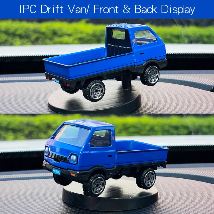 Drift Car Dashboard Toy Model — Swinging Sports Race Car Ornament for Interior Decor & Fun Accessories for Men