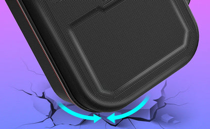 Steam Deck Carrying Case - Large Capacity Portable Storage for Console & Accessories with Built-in Protection