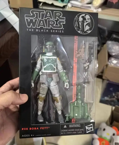 Genuine Star Wars 15cm Action Figures – Darth Vader, Stormtrooper, Darth Maul & Boba Fett PVC Toys