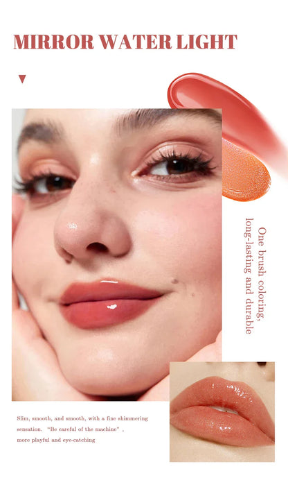MAGIC CASA 6pcs Hydrating Jelly Lip Oil Set – Long-Lasting Moisturizing & Shimmering Liquid Lip Hydration