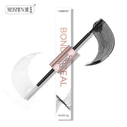 MEISHENJIE DIY Cluster Lash Extension Kit — 120 Bunches Individual Wispy False Eyelashes with Glue & Tweezer