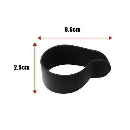 Silicone Handlebar Sleeve for Ninebot ES1 ES2 ES4/MAX G30 Electric Scooters - Durable Skateboard Grip Cover Accessory