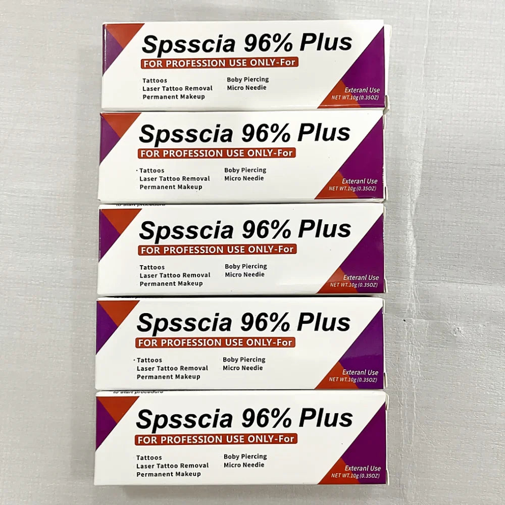 SPSSCIA Original 96% Tattoo Cream — 10g Pre-Permanent Makeup for Microblading Eyebrows & Lips