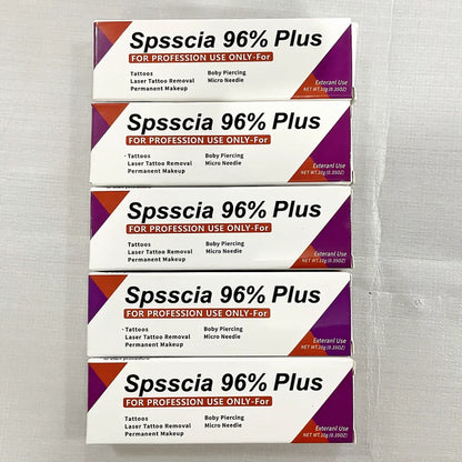 SPSSCIA Original 96% Tattoo Cream — 10g Pre-Permanent Makeup for Microblading Eyebrows & Lips