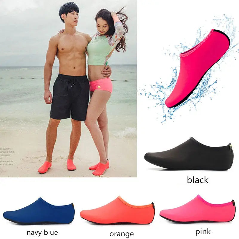 Unisex Water Shoes – Non-Slip Aqua Socks for Swimming, Diving & Beach, Lightweight Summer Sandals for Men & Women