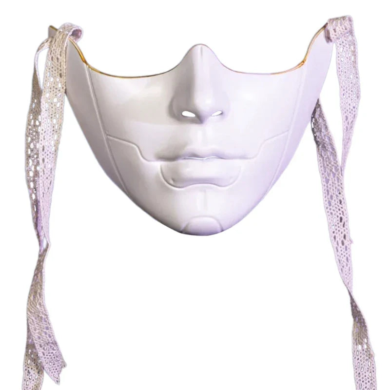 Masquerade Half Face Mask for Men & Women – Cosplay Halloween Eyemask, Costume Eye & Mouth Cover