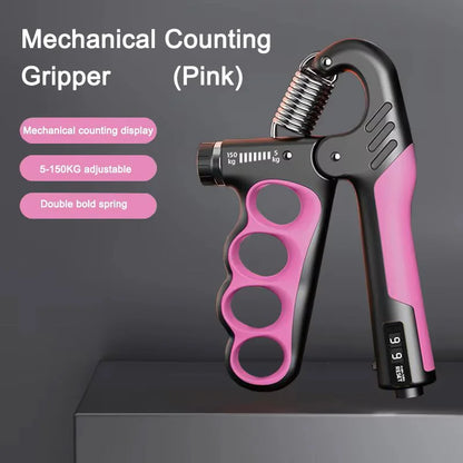 Adjustable Hand Grip Strengthener - 5-150KG Wrist Expander for Gym Training, Muscle Recovery & Hand Exercise Fitness