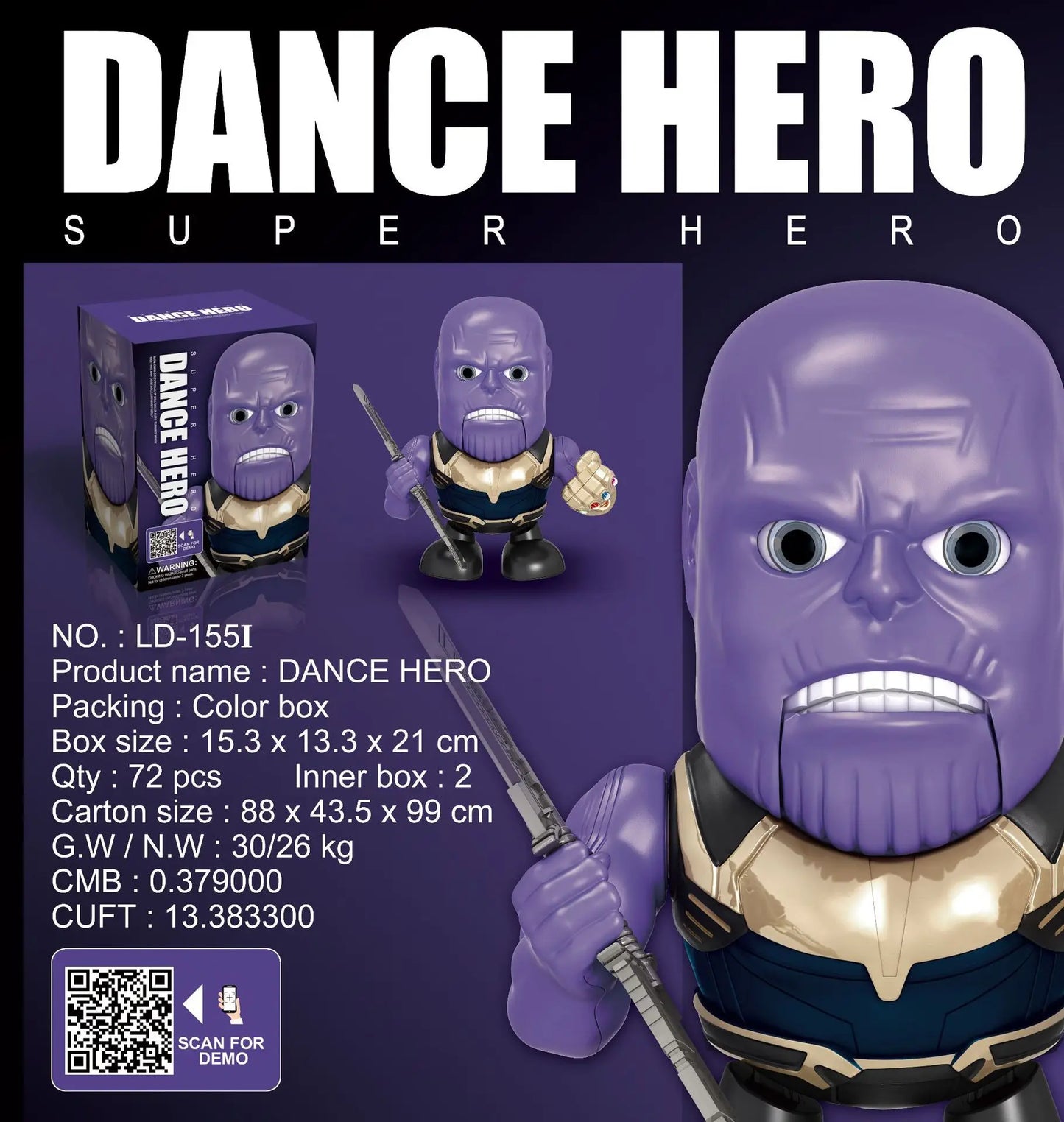 Marvel Iron Man Dance Action Figure – LED Light Singing Robot, Spiderman & Avengers Superhero Toy, Kid’s Christmas Gift