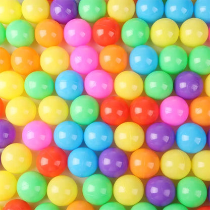 100PCS Colorful Soft Water Balls – Outdoor Sport Pool & Ocean Wave Toys, Eco-Friendly Stress Relief Air Balloons for Babies & Children